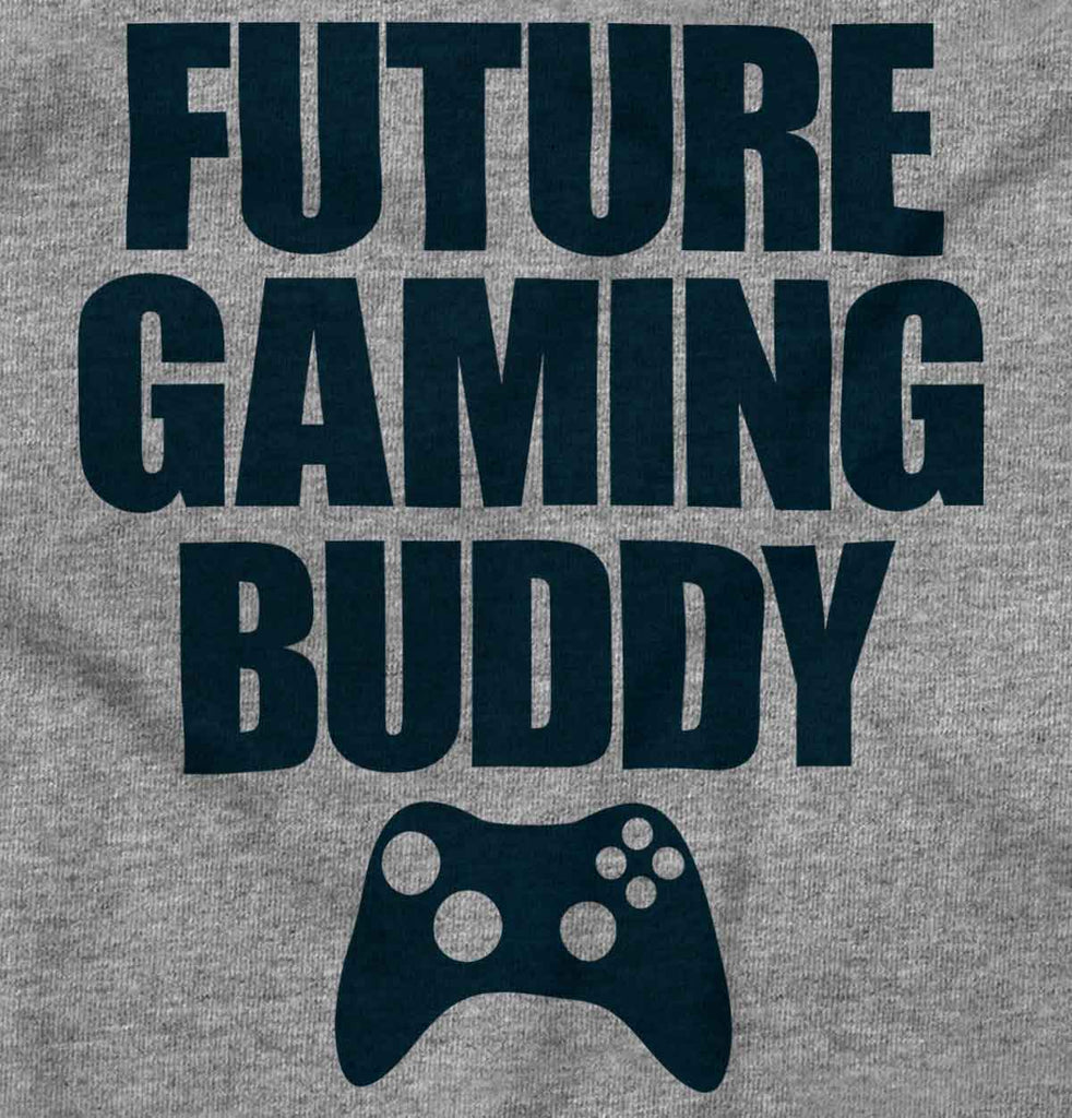 Future Gaming Buddy Raglan Romper Bodysuit-Direct To Garment Print-Brisco Baby