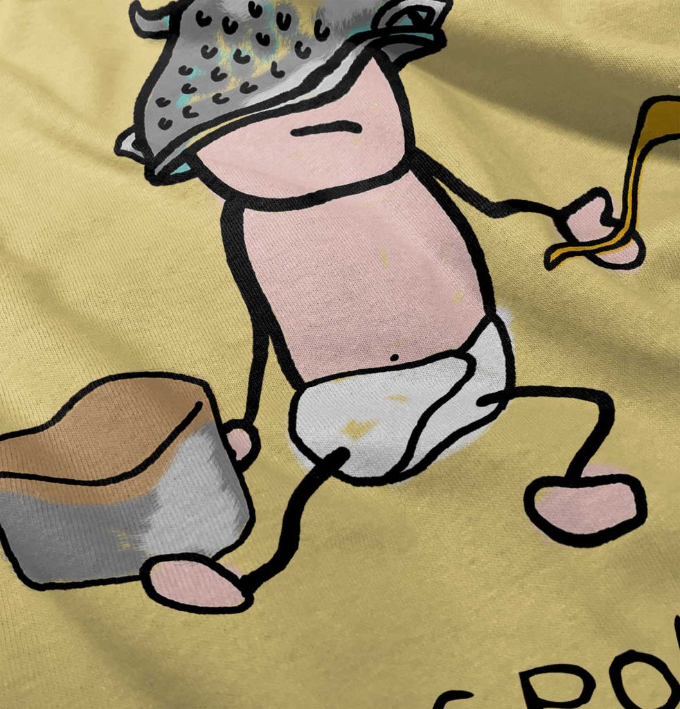 Pots and Pans Infant Toddler T Shirt-Direct To Garment Print-Brisco Baby