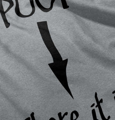 Poop There It Is Infant Toddler T Shirt-Direct To Garment Print-Brisco Baby