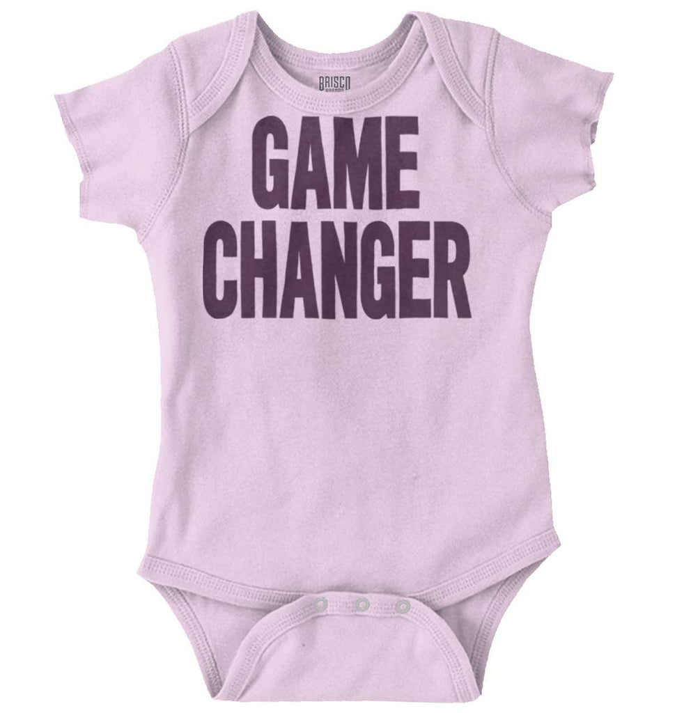 Game Changer Romper Bodysuit-Direct To Garment Print-Brisco Baby