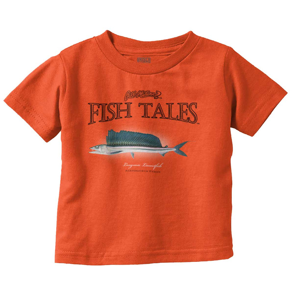 Longnose Lancetfish Infant Toddler T Shirt-Direct To Garment Print-Brisco Baby