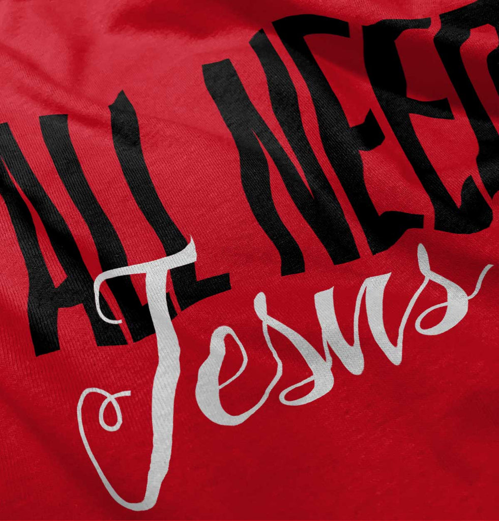 Yall Need Jesus Romper Bodysuit-Direct To Garment Print-Brisco Baby