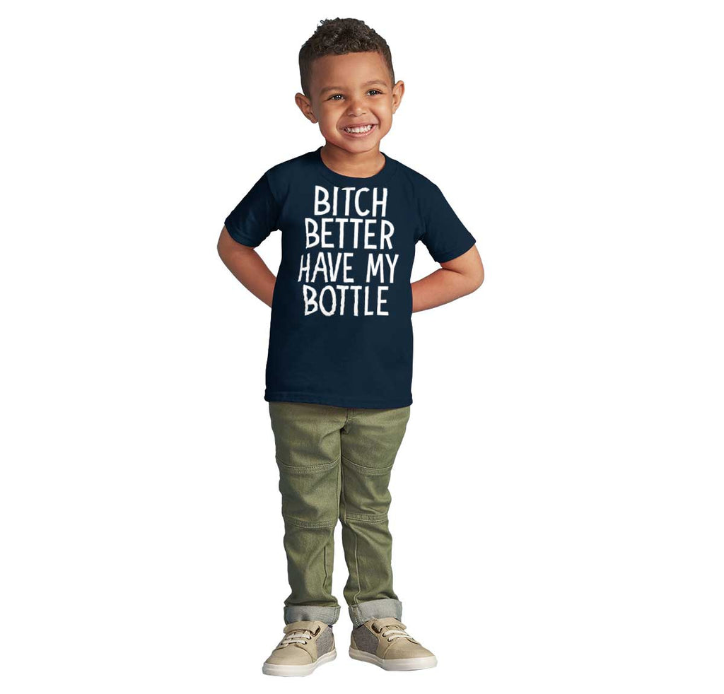 My Bottle Infant Toddler T Shirt-Direct To Garment Print-Brisco Baby
