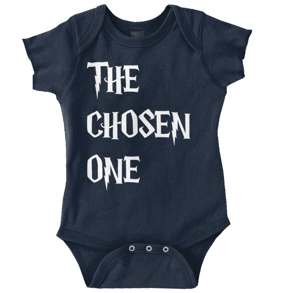 The Chosen One Romper Bodysuit-Direct To Garment Print-Brisco Baby