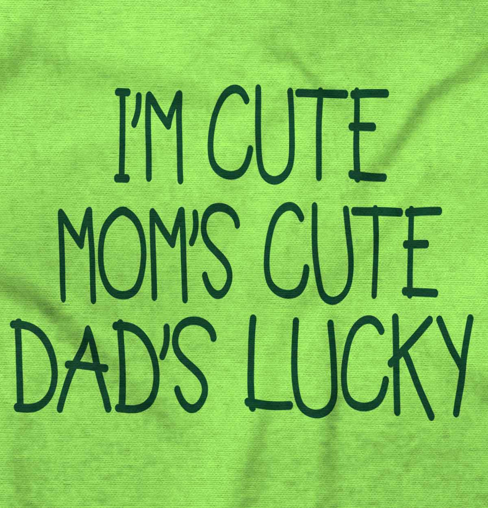 Dad's Lucky Romper Bodysuit-Direct To Garment Print-Brisco Baby