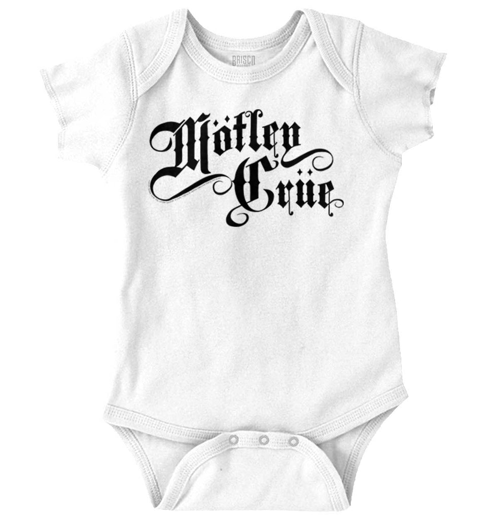Shout At The Devil Romper Bodysuit-Direct To Garment Print-Brisco Baby