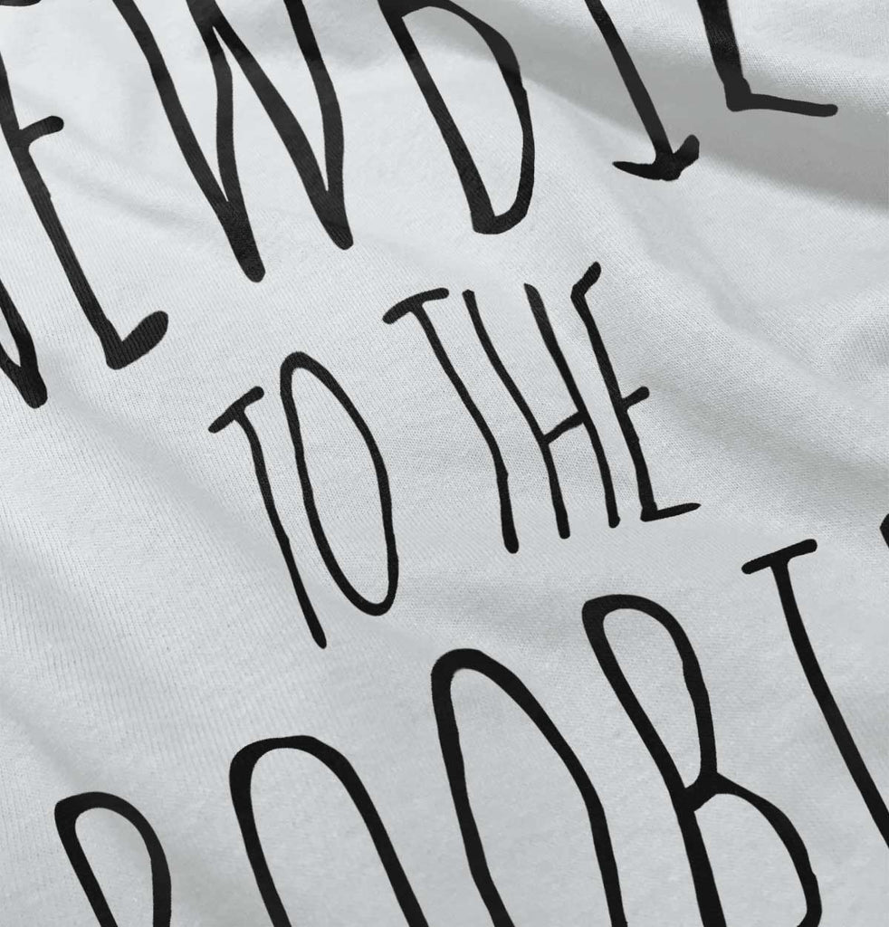 Newbie Boobie Romper Bodysuit-Direct To Garment Print-Brisco Baby