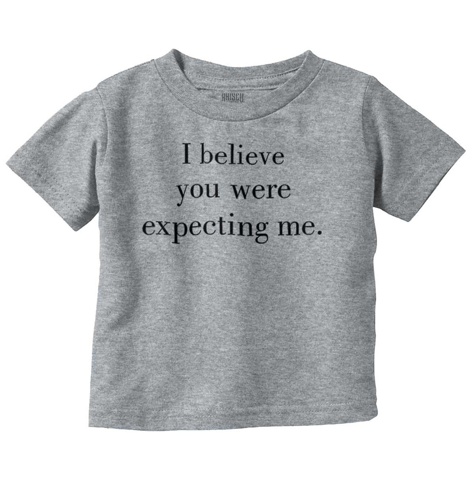 Expecting Me Infant Toddler T Shirt-Direct To Garment Print-Brisco Baby