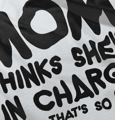 In Charge Infant Toddler T Shirt-Direct To Garment Print-Brisco Baby