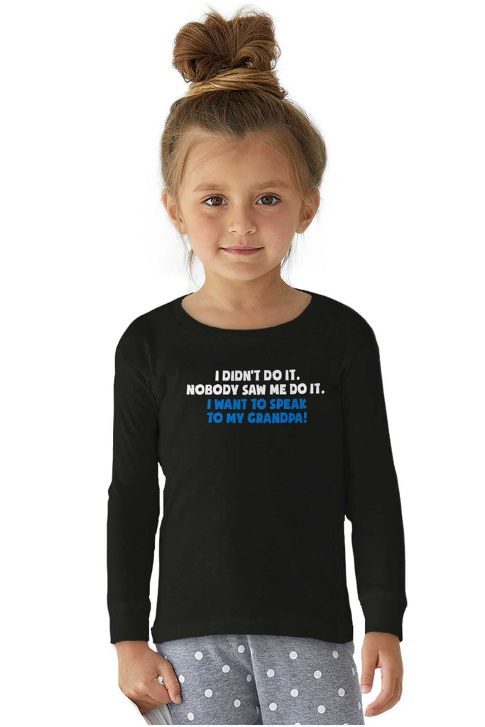 I Didn't Do It Solid Baby Pajama Top-Direct To Garment Print-Brisco Baby