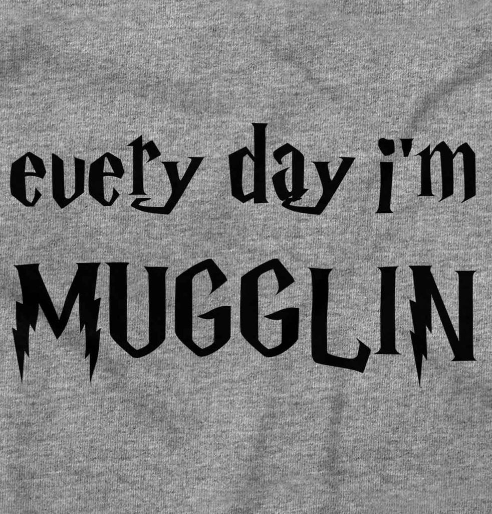 Every Day I'm Mugglin' Romper Bodysuit-Direct To Garment Print-Brisco Baby