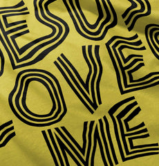 Christ Loves Me Romper Bodysuit-Direct To Garment Print-Brisco Baby