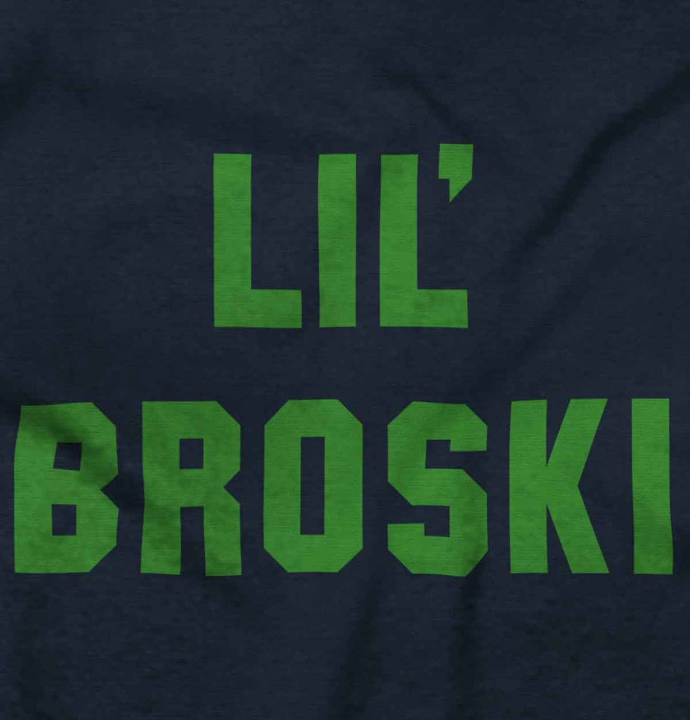 Lil' Broski Romper Bodysuit-Direct To Garment Print-Brisco Baby