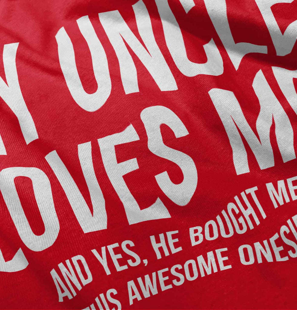 Uncle Loves Me Bough Baby Polka Dot Skirt Dress-Direct To Garment Print-Brisco Baby