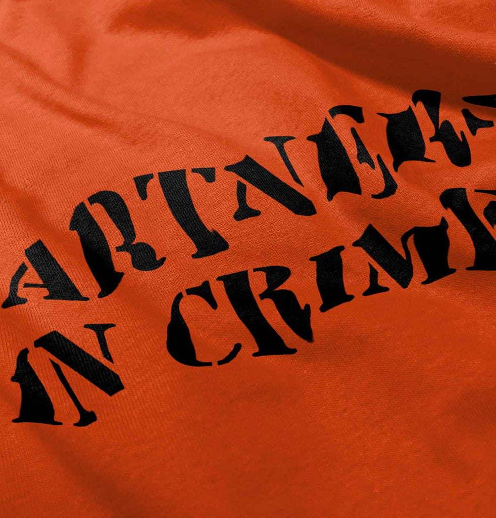 Partners in Crime Infant Toddler T Shirt-Direct To Garment Print-Brisco Baby