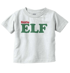 Little Elf Infant Toddler T Shirt-Direct To Garment Print-Brisco Baby