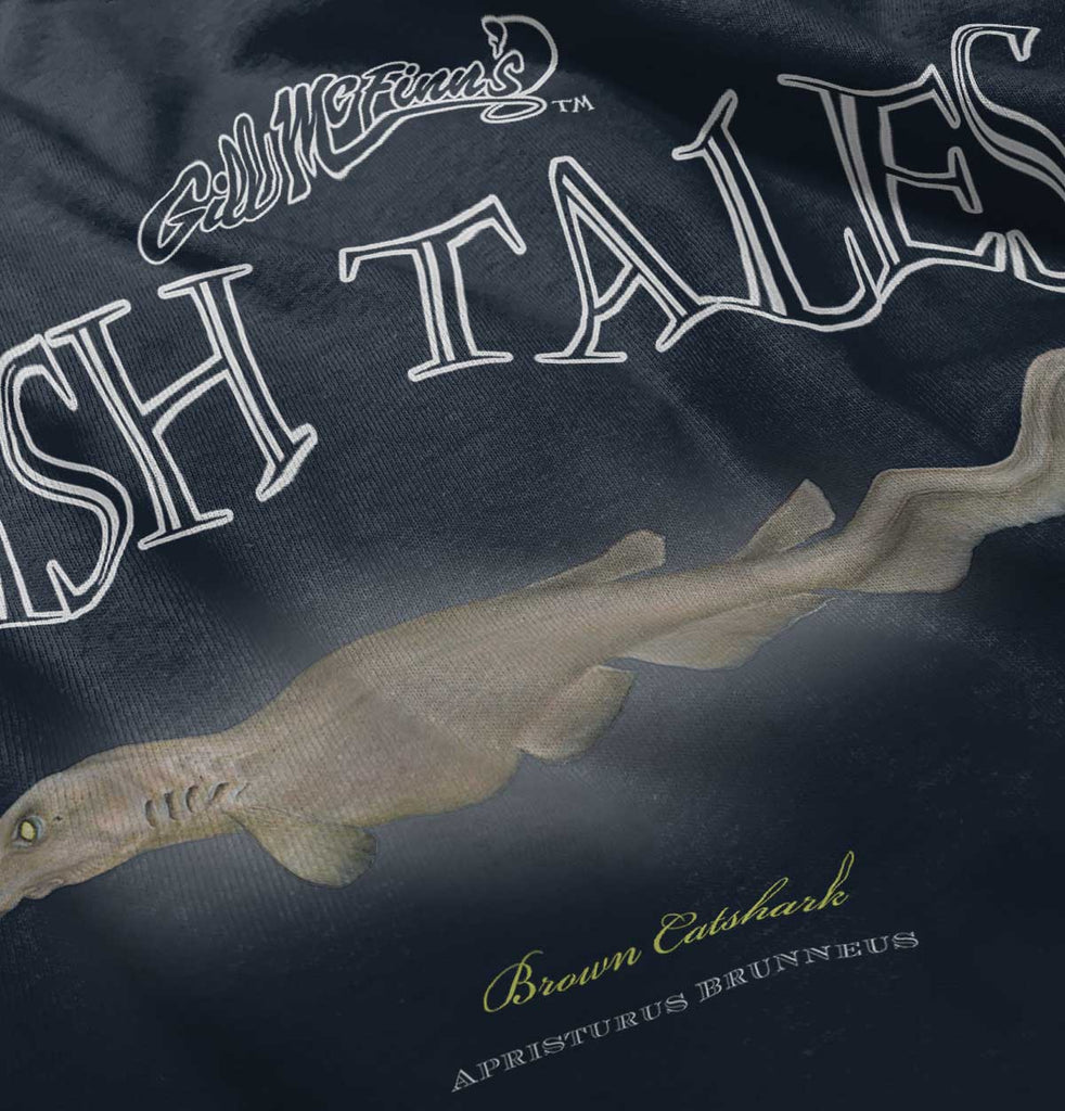 Brown Catshark Infant Toddler T Shirt-Direct To Garment Print-Brisco Baby