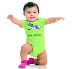 Rectal Thermometer Romper Bodysuit-Direct To Garment Print-Brisco Baby