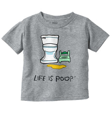 Potty Train Infant Toddler T Shirt-Direct To Garment Print-Brisco Baby