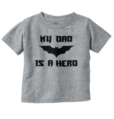 Dad Is Batman Infant Toddler T Shirt-Direct To Garment Print-Brisco Baby