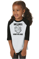 What Me Likes Toddler Baseball-Direct To Garment Print-Brisco Baby