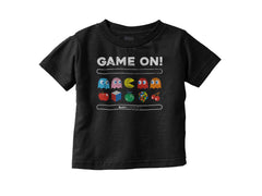 Game On Pac-Man Infant Toddler T Shirt-Direct To Garment Print-Brisco Baby