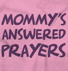 Mommy's Answered Prayer Infant Baby Bib-Direct To Garment Print-Brisco Baby