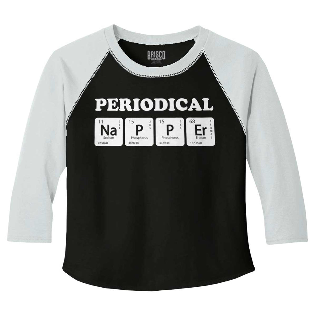 Nap Periodically Toddler Baseball-Direct To Garment Print-Brisco Baby