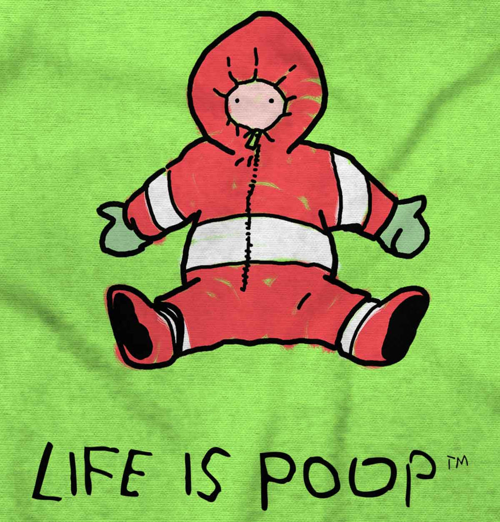 Winter Jacket Infant Toddler T Shirt-Direct To Garment Print-Brisco Baby