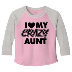 Crazy Aunt Toddler Baseball-Direct To Garment Print-Brisco Baby