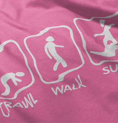 Crawl Walk Surf Baby Polka Dot Skirt Dress-Direct To Garment Print-Brisco Baby