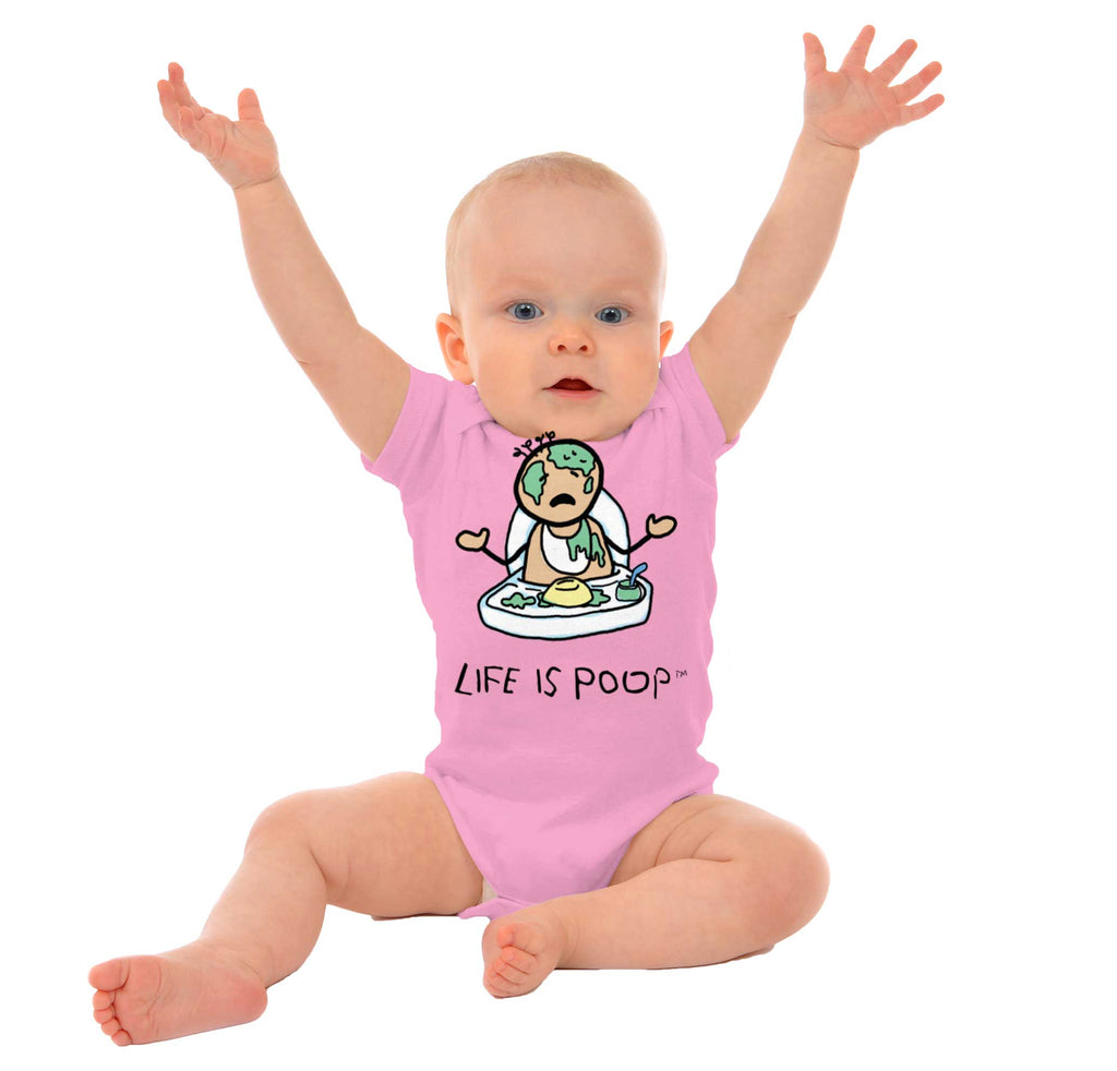 Baby Food Romper Bodysuit-Direct To Garment Print-Brisco Baby