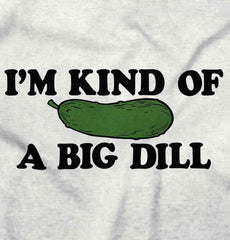 A Big Dill Infant Baby Bib-Direct To Garment Print-Brisco Baby