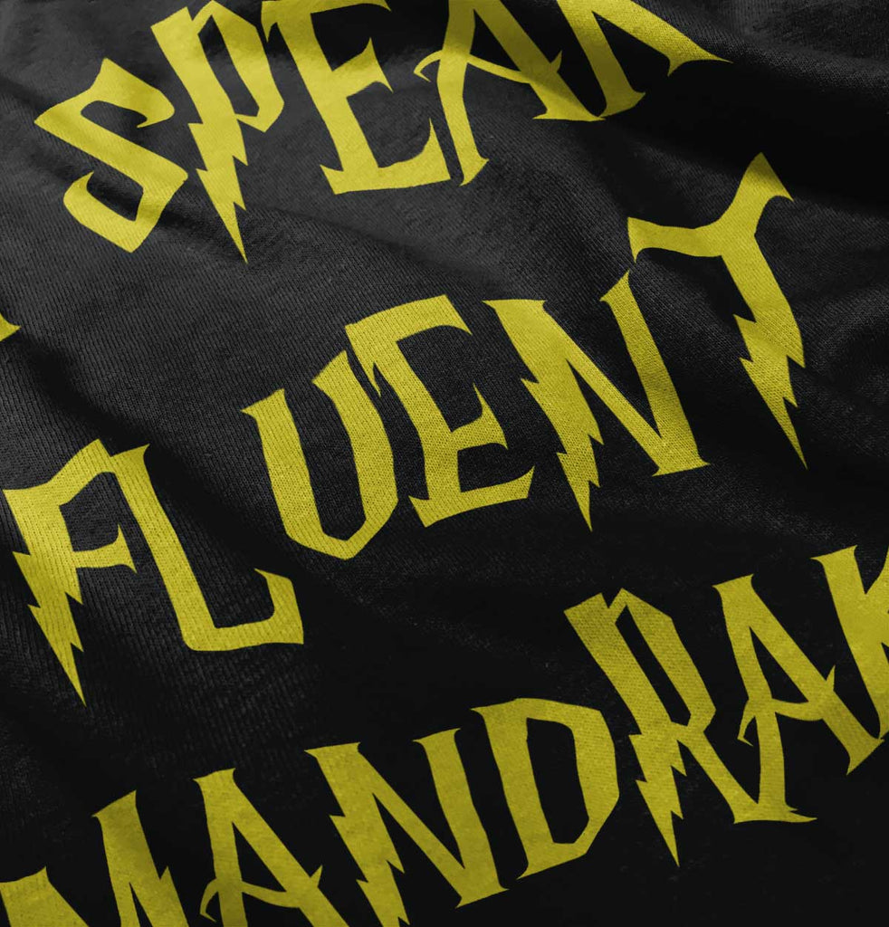 Speak Fluent Mandrake Infant Baby Bib-Direct To Garment Print-Brisco Baby