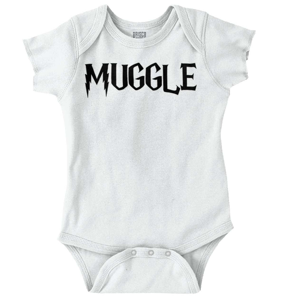 Muggles Romper Bodysuit-Direct To Garment Print-Brisco Baby
