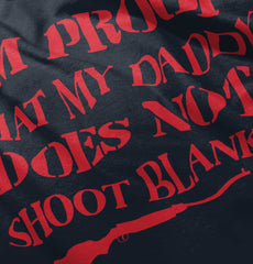 Shoot Blanks Toddler Ruffled Trim T-Shirt-Direct To Garment Print-Brisco Baby