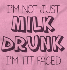 Milk Drunk Infant Baby Bib-Direct To Garment Print-Brisco Baby