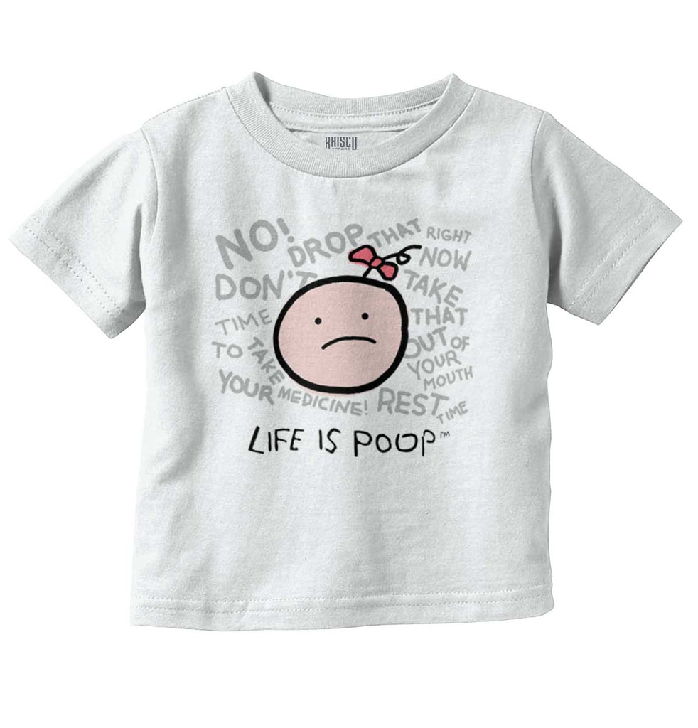 Baby Scold Infant Toddler T Shirt-Direct To Garment Print-Brisco Baby