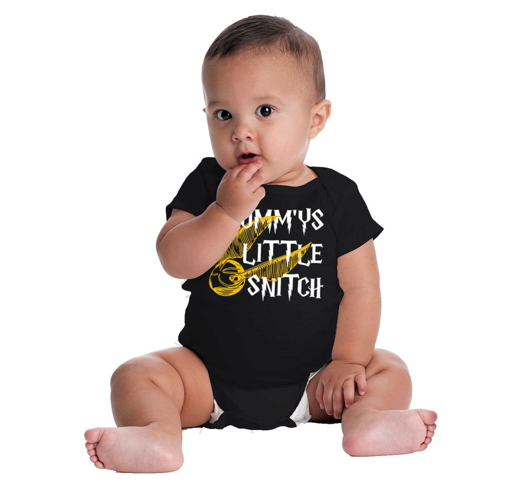 Mommy's Little Snitch Romper Bodysuit-Direct To Garment Print-Brisco Baby