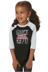 Since 1970 Toddler Baseball-Direct To Garment Print-Brisco Baby