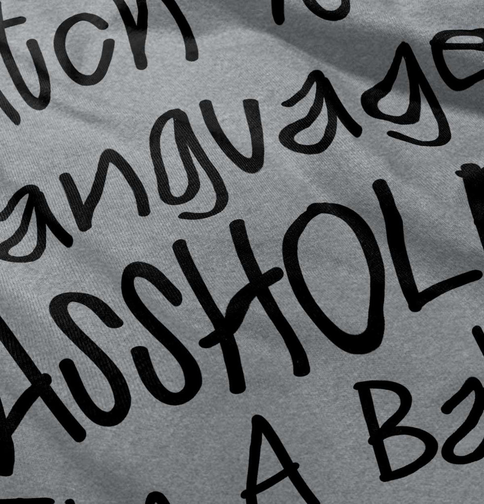 Watch The Language Solid Baby Infant Dress-Direct To Garment Print-Brisco Baby