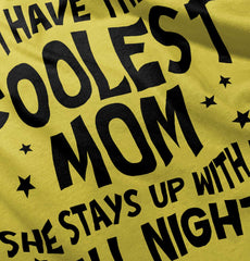 Coolest Mom Romper Bodysuit-Direct To Garment Print-Brisco Baby