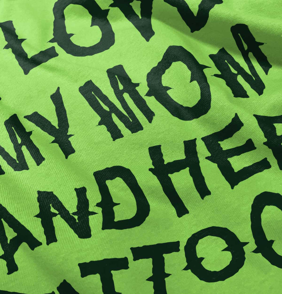 Mom's Tattoos Infant Toddler T Shirt-Direct To Garment Print-Brisco Baby