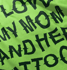 Mom's Tattoos Infant Toddler T Shirt-Direct To Garment Print-Brisco Baby