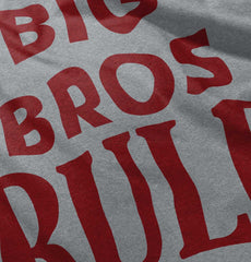 Big Bros Rule Romper Bodysuit-Direct To Garment Print-Brisco Baby