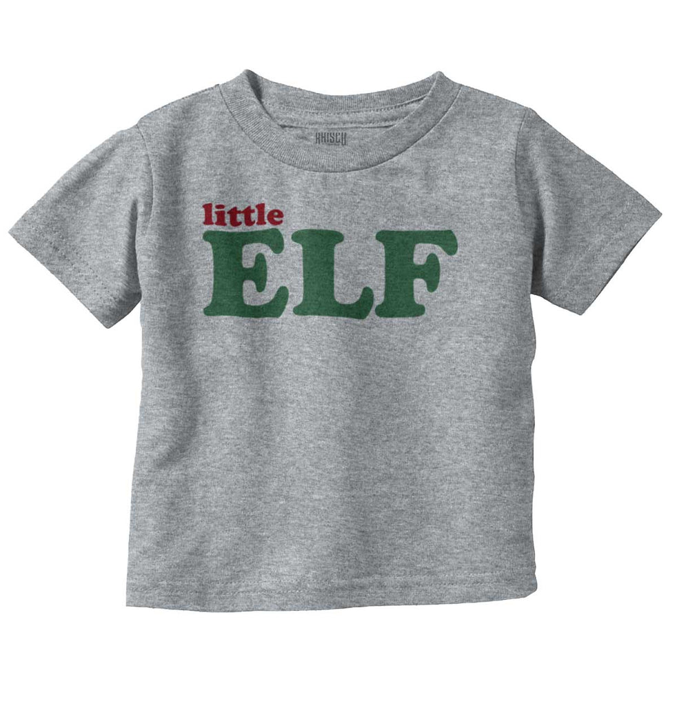 Little Elf Infant Toddler T Shirt-Direct To Garment Print-Brisco Baby