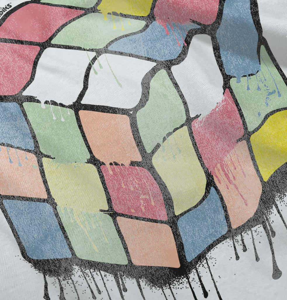 Vintage Rubiks Romper Bodysuit-Direct To Garment Print-Brisco Baby