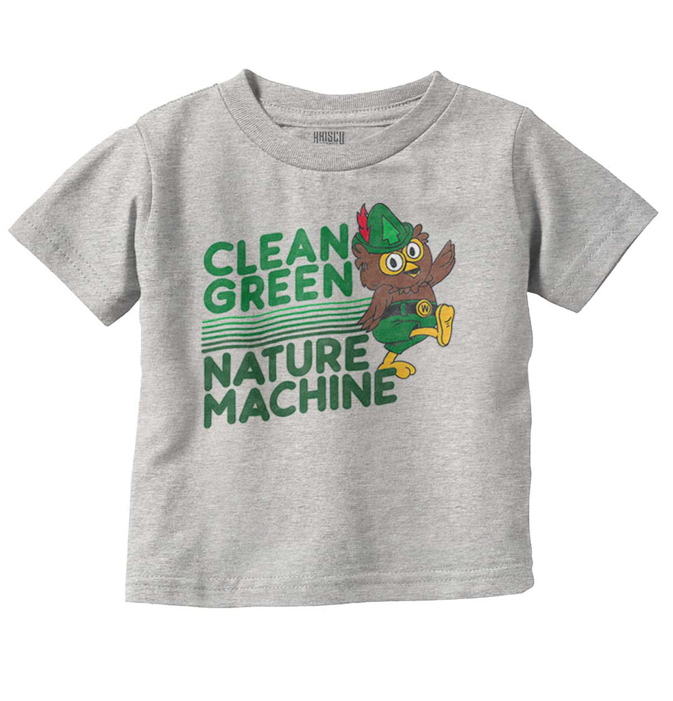 Clean Green Infant Toddler T Shirt-Direct To Garment Print-Brisco Baby