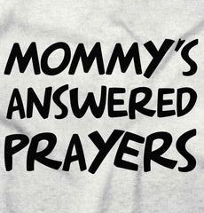 Mommy's Answered Prayer Infant Baby Bib-Direct To Garment Print-Brisco Baby