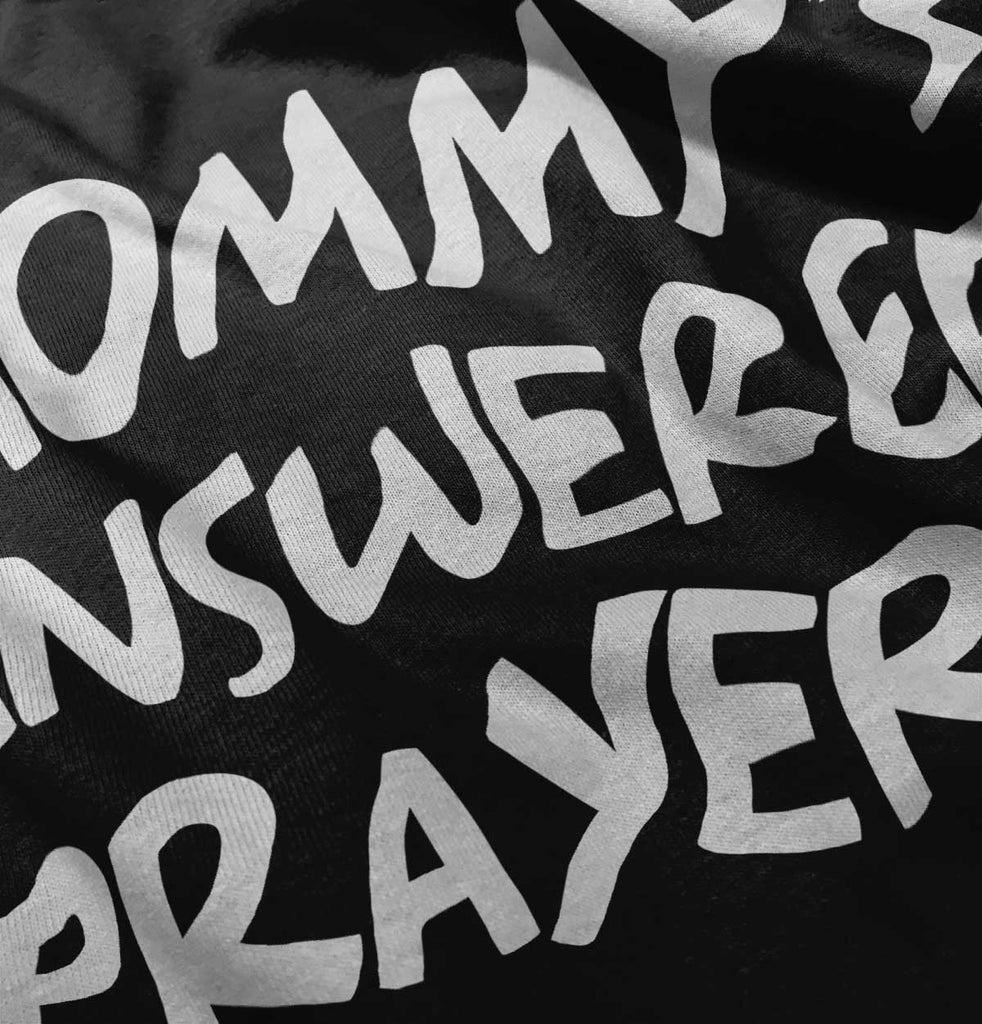 Mommy's Answered Prayer Infant Baby Bib-Direct To Garment Print-Brisco Baby